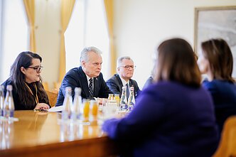 Gitanas Nausėda, Irena Segalovičienė