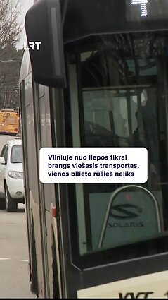Vilniuje nuo liepos viešojo transporto bilietai brangs: kokių pokyčių sulauksime?