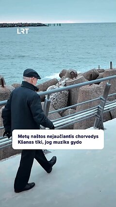 Legendinis chorvedys Kšanas: be muzikos visiems būtų sunku gyventi