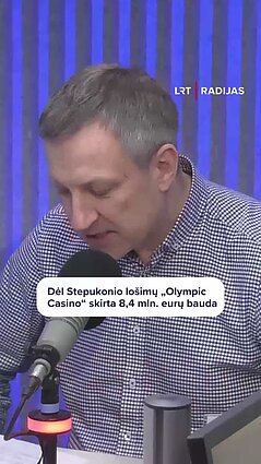 Už praloštus svetimus milijonus – bauda lošimų bendrovei