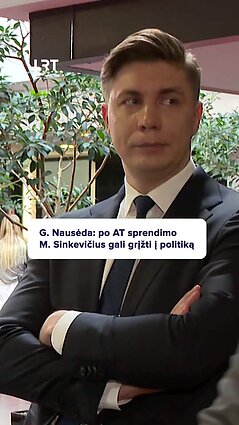 Nausėda apie Sinkevičiaus išteisinimą: turime gerbti AT sprendimą