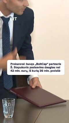Europos deleguotasis prokuroras: Stepukonis pralošė apie 36 mln. eurų