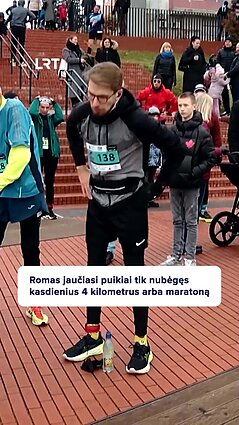 80-metis Romas: jaučiuosi puikiai tik nubėgęs kasdienius 4 kilometrus