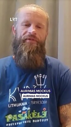 Pirmasis į krantą išsilaipinusio Mockaus interviu: aš dar kaip sapne