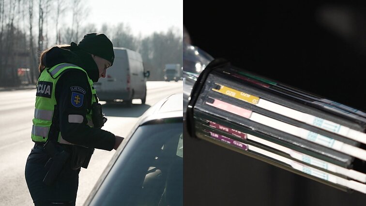 Policija nuo narkotikų apsvaigusius vairuotojus atpažįsta dažniau: atlieka specialų testą