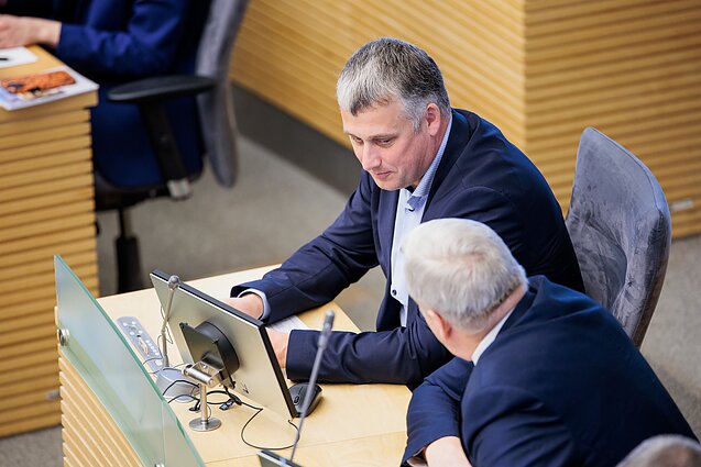 Seimas pradeda pavasario sesiją Seimas pradeda pavasario sesiją