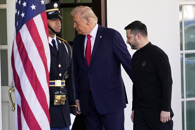 Donaldas Trumpas ir Volodymyras Zelenskis