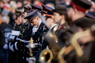 Kovo 11-oji. Trijų Baltijos valstybių vėliavų pakėlimo ceremonija Nepriklausomybės aikštėje