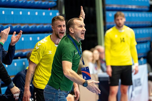 Europos rankinio čempionato atranka: Lietuva – Estija