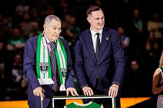 Modestas Paulauskas ir Paulius Motiejūnas, Eurolyga: Kauno „Žalgiris“ – „Paris Basketball“