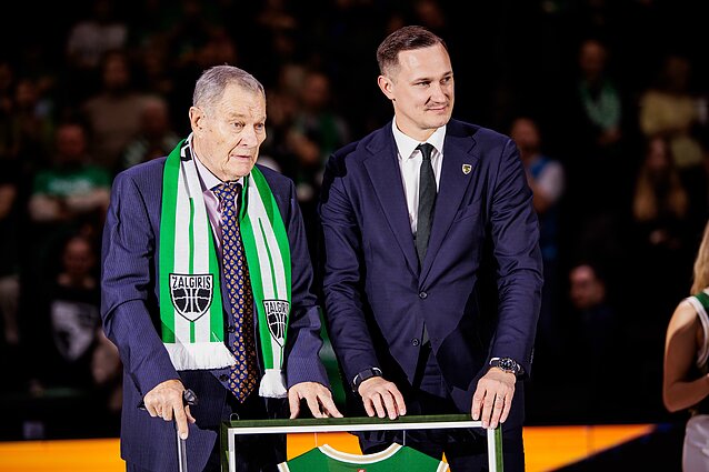 Modestas Paulauskas ir Paulius Motiejūnas, Eurolyga: Kauno „Žalgiris“ – „Paris Basketball“