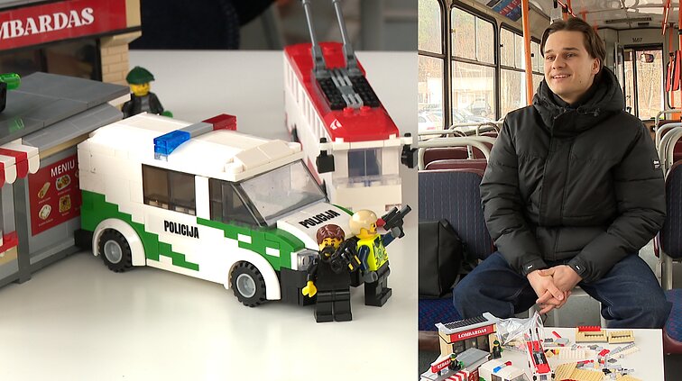 Martynas įamžino lietuviškus objektus „Lego“ konstruktoriuose: tai sukelia sentimentų