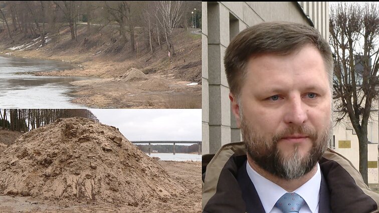 Dėl nukasto upės kranto Alytaus valdžia atkerta: pyksta, kai nedarom, o kai darom – skundžia