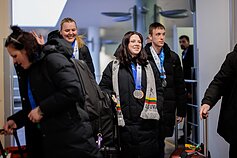 Lietuviai grįžo iš specialiųjų žiemos olimpinių žaidynių