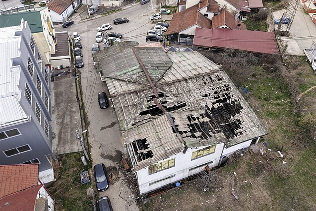 Šiaurės Makedonijos naktiniame klube
