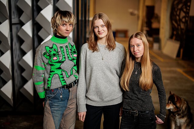 Saulė Bliuvaitė, Vesta Matulytė, Ieva Rupeikaitė Saulė Bliuvaitė, Vesta Matulytė, Ieva Rupeikaitė