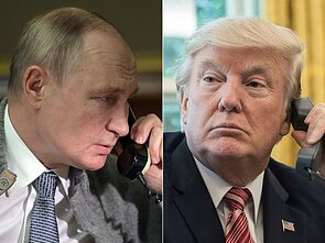 Vladimiras Putinas ir Donaldas Trumpas