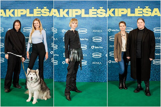 Lokarne triumfavusio „Akiplėšos“ režisierė Saulė Bliuvaitė ir premjeros svečiai 