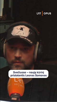 Leonas Somovas pristatė naują kūrinį: norisi nerti į pogrindžio muziką