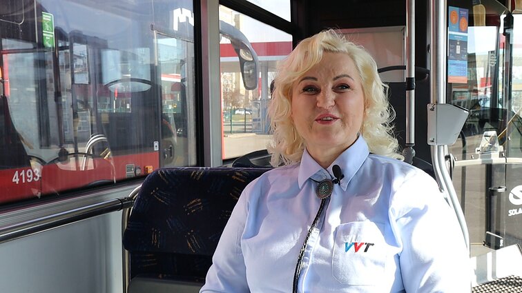 Saugiai viešąjį transportą vairuojanti Romena: man svarbu, kad žmogus jaustų komfortą