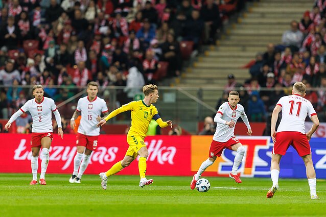 Pasaulio futbolo čempionato atranka: Lenkija – Lietuva