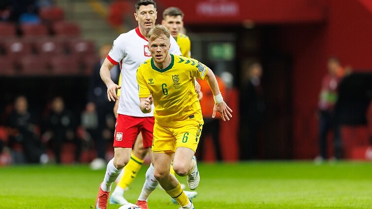 Pasaulio futbolo čempionato atrankos rungtynės. Lenkija – Lietuva