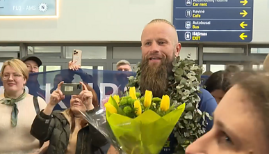 Aurimas Mockus grįžo į Lietuvą