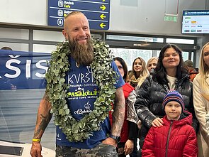 Aurimas Mockus returns to Lithuania.