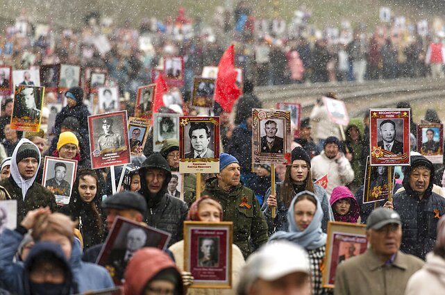 Праздник 9 мая в Бурятии