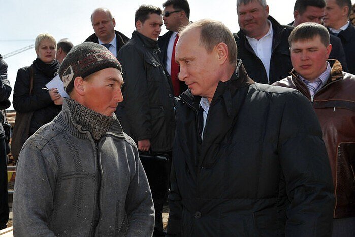 В. Путин в Бурятии (2013 год)