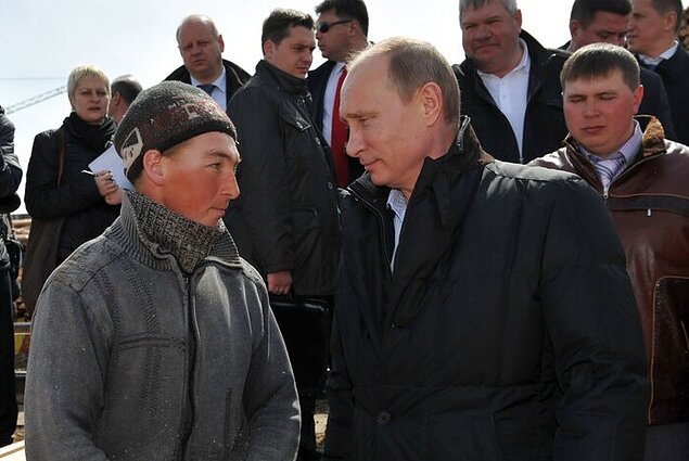 В. Путин в Бурятии (2013 год)
