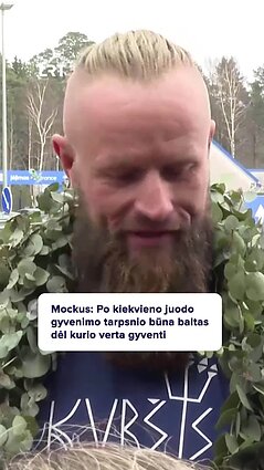 Mockus: po kiekvieno juodo gyvenimo tarpsnio būna baltas dėl kurio verta gyventi