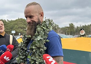 Aurimas Mockus grįžo į Lietuvą