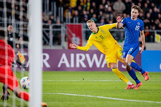 Pasaulio futbolo čempionato atranka: Lietuva – Suomija