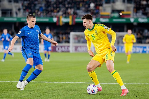 Pasaulio futbolo čempionato atranka: Lietuva – Suomija