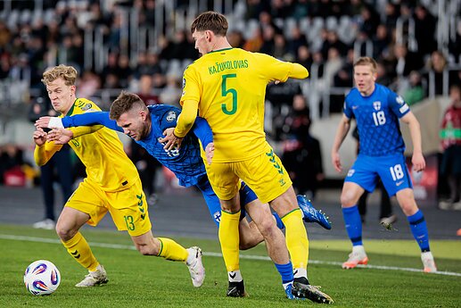 Pasaulio futbolo čempionato atranka: Lietuva – Suomija
