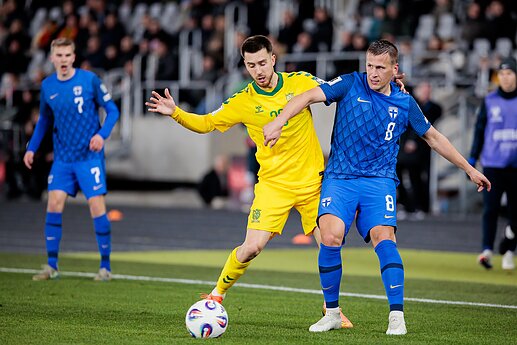Pasaulio futbolo čempionato atranka: Lietuva – Suomija