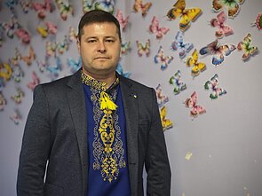 Візит делегації вчителів Миколаївщини до Литви. Голова Шевченківської громади Олег Пилипенко Візит делегації вчителів Миколаївщини до Литви. Голова Шевченківської громади Олег Пилипенко