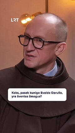 Kunigas Evaldas Darulis apie šventus žmones