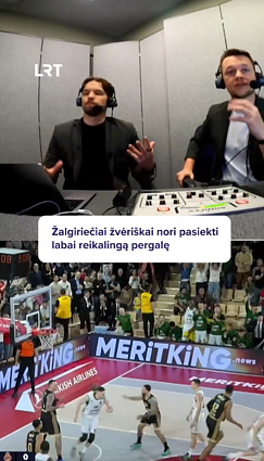 Monake žalgiriečiai prapliupo taškais!