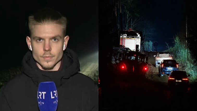 Pabradės poligone dirbantis žurnalistas: gelbėjimo operacija labai sudėtinga