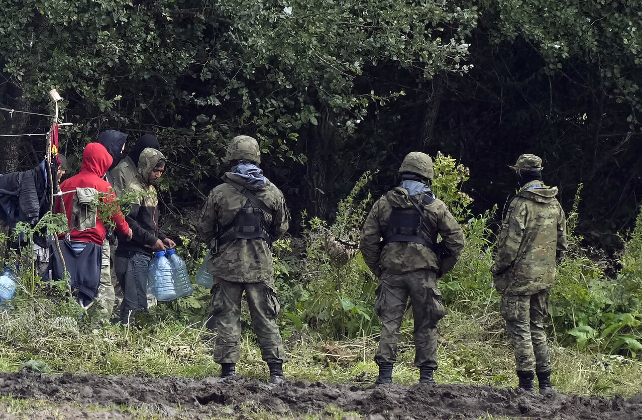 Granica polsko-białoruska, migranci z Białorusi