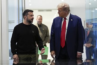 Володимир Зеленський і Дональд Трамп Володимир Зеленський і Дональд Трамп