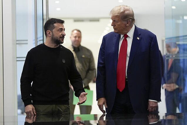 Володимир Зеленський і Дональд Трамп Володимир Зеленський і Дональд Трамп