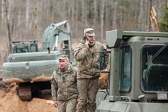Территория недалеко от полигона Пабраде Территория недалеко от полигона Пабраде