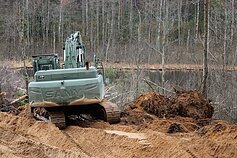 Территория недалеко от полигона Пабраде Территория недалеко от полигона Пабраде