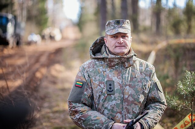 Operacijos Pabradėje vadovas Buikus: su kiekvienu momentu situacija aiškėja