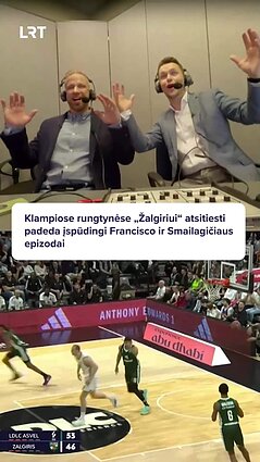 Žalgiriečiai dar nelaidoja sezono