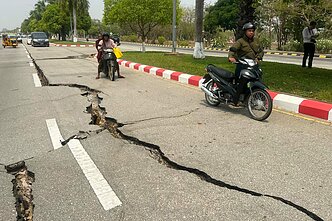 Žemės drebėjimas Mianmare Žemės drebėjimas Mianmare