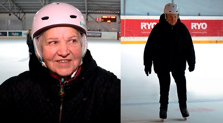 Pačiūžų ant vinies nekabinanti 80-metė Zinaida: ilsiuosi tik savaitgalį